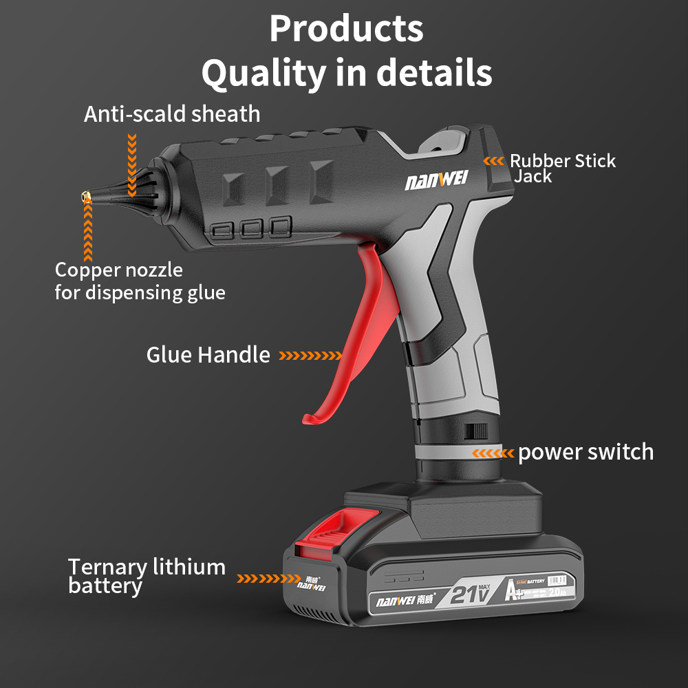 Cordless Battery Hot-Melt Glue - Hot Melt Glue Gun Cordless recension och pris
