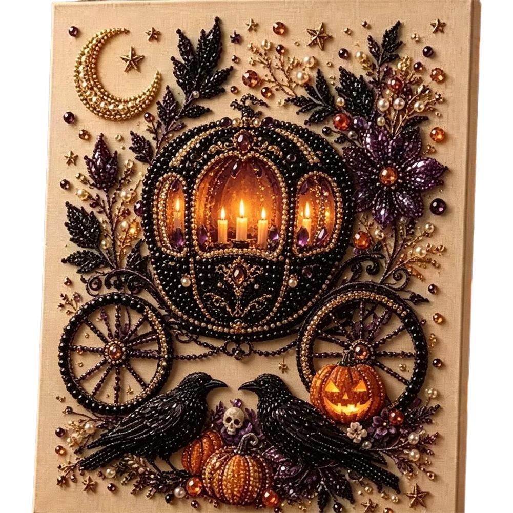 Halloween Ghost & Pumpkin 3D P - Painting Supplies recension och pris