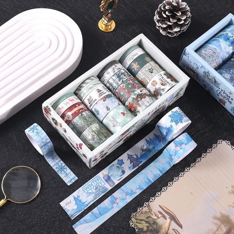 20 Rolls Vintage Christmas Was - Scrapbooking recension och pris