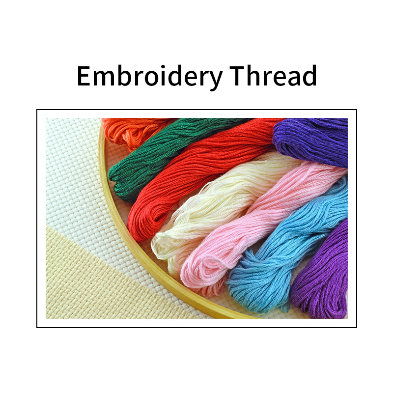 Joy Sunday Counted Fabric Embr - Cotton Embroidery Thread Skeins recension och pris